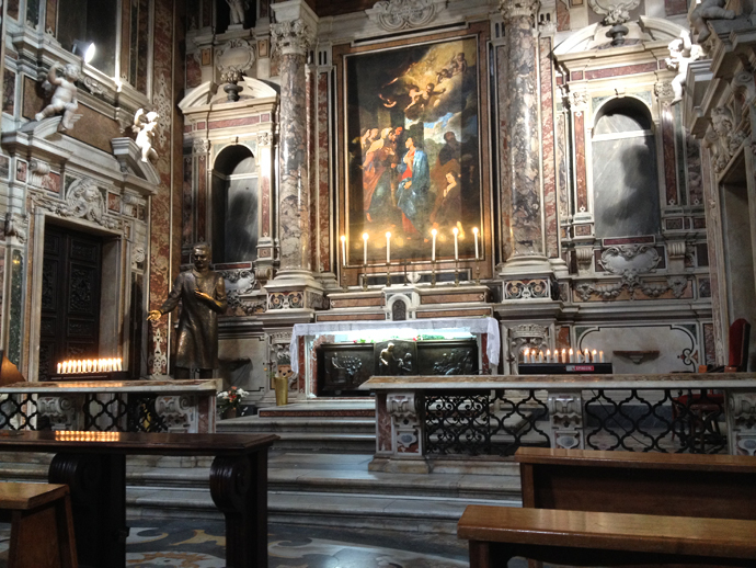 Неаполь Церковь Джезу Джузеппе Москатти