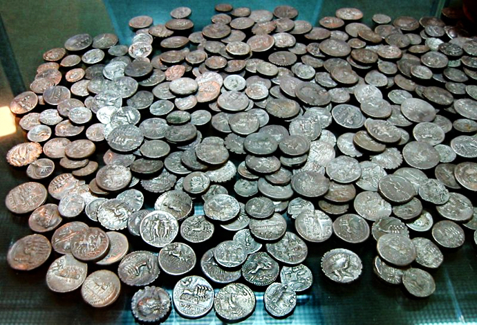 Неаполь Национальный Археологический Музей Коллекция Монет