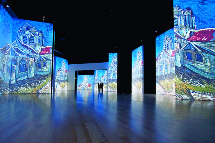 Неаполь 3D Выставка картин Ван Гога