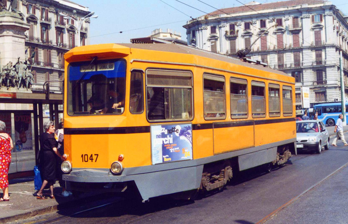 Неаполь Трамвай Storico