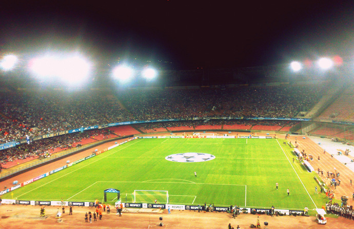 Неаполь стадион Сан-Паоло