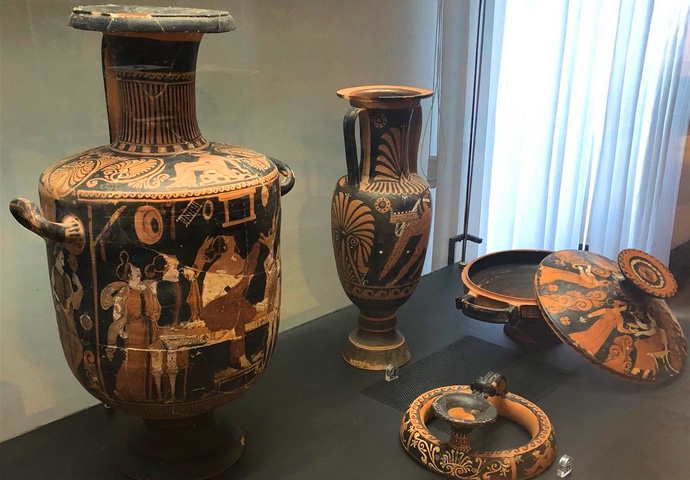 Кампания Археологический музей Пестума вазы