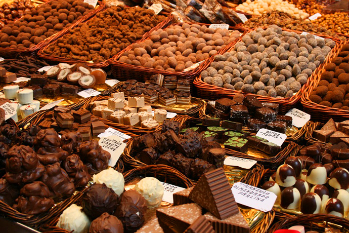 Праздник шоколада в Казерте